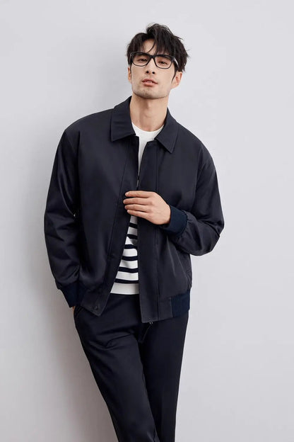 Stylish Men's Bomber Jacket Modern Everyday