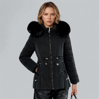 Women's Parka Coat Warm Insulated Hooded