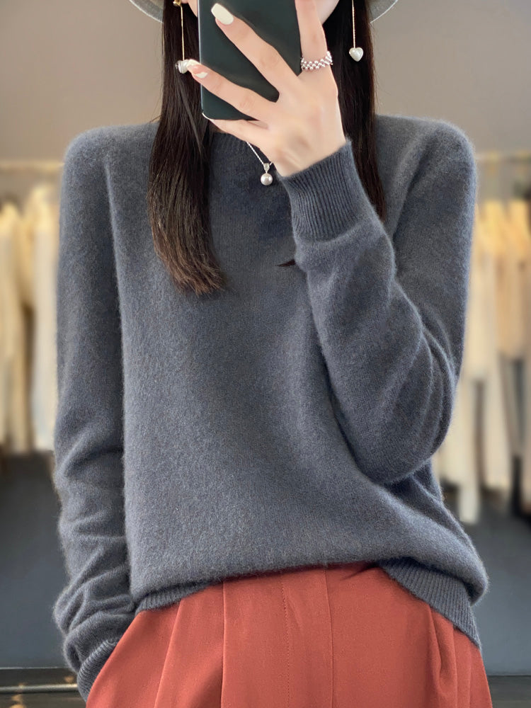 Bequemer Pullover für Frische Tage → Frischer Pullover Damen Bequem