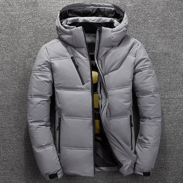 Insulated Winter Parka Detachable Hood