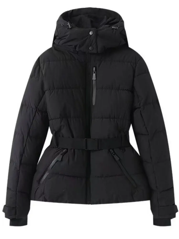 Waterproof Ski Jacket Warm Puffer Jacket for Women
