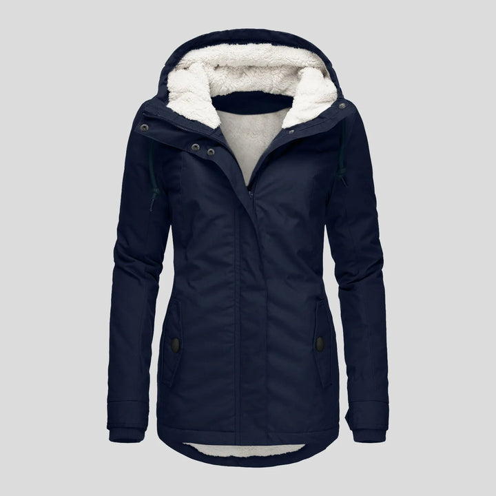 Warm Winter Jacket Women Lined