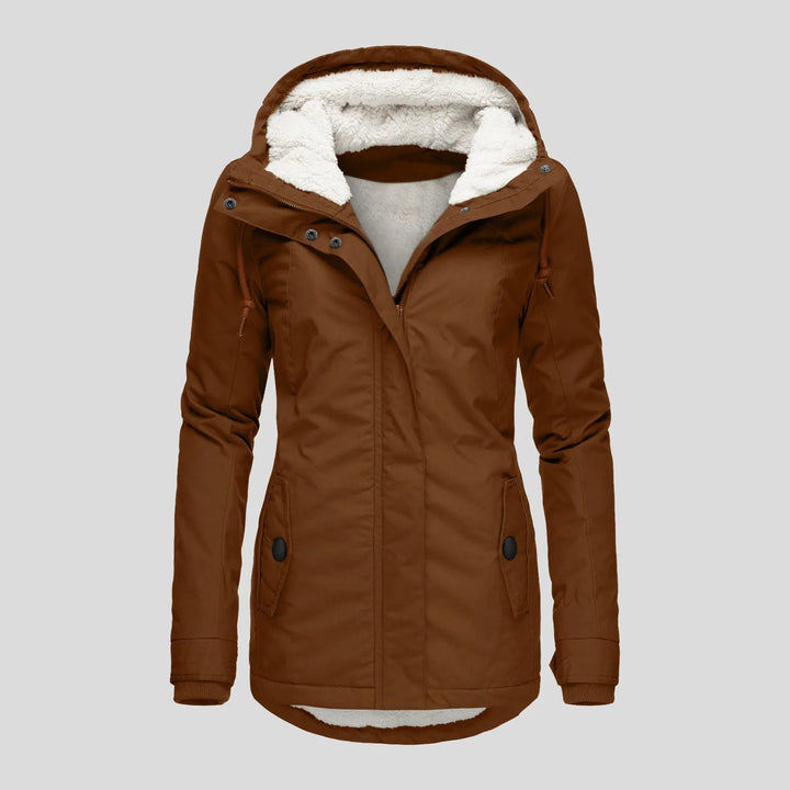 Warm Winter Jacket Women Lined