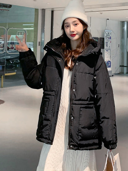 Padded Waterproof Winter Jacket Warm Insulated