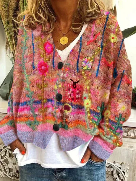 Retro Cardigan for Women Vintage Look