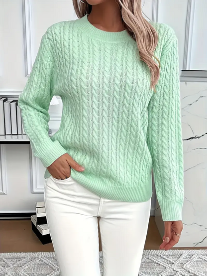 Soft Sweatshirt Wool Look