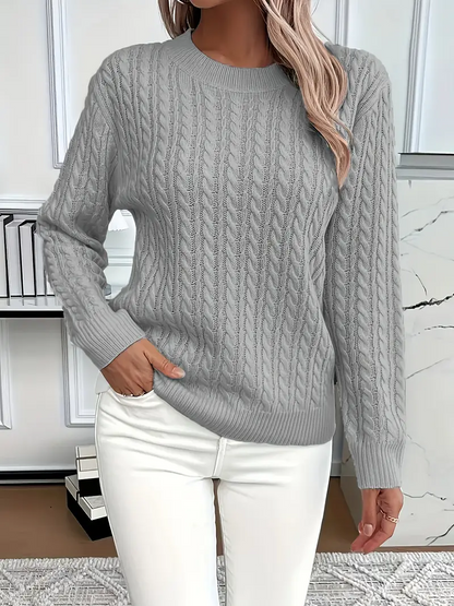 Soft Sweatshirt Wool Look