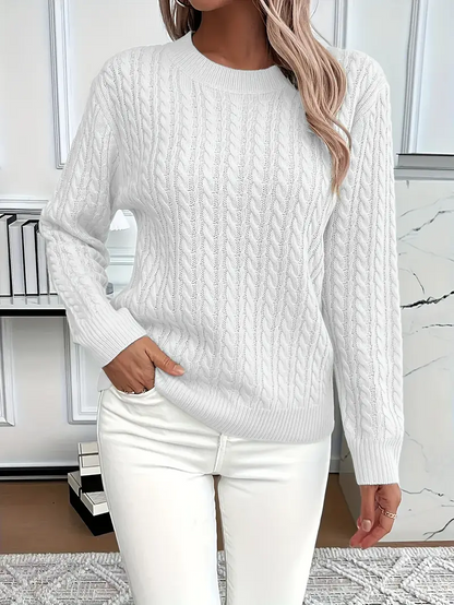 Soft Sweatshirt Wool Look