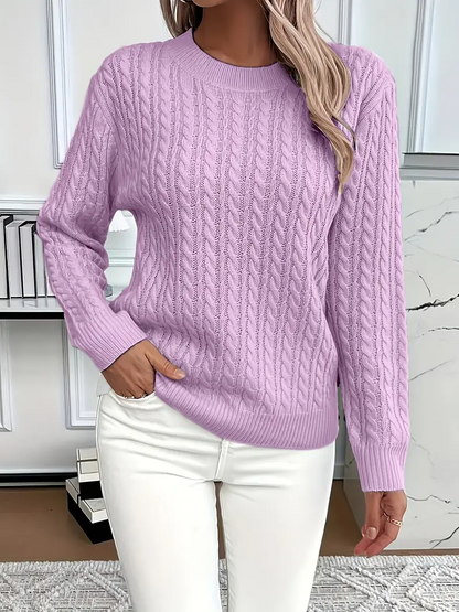 Soft Sweatshirt Wool Look