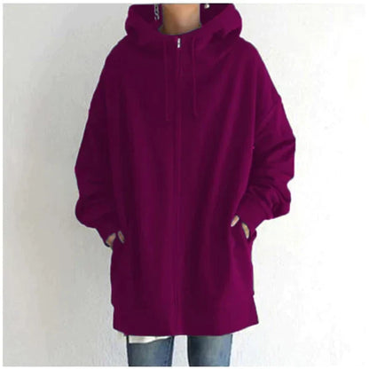 Women's Hoodie Warm Fleece Autumn Winter