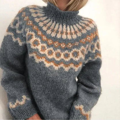 Weiche Strickpullover Damen Warm und Stilvoll - IdealeKleiden