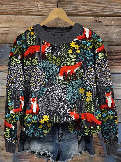 Autumnal Sweaters Vintage Look