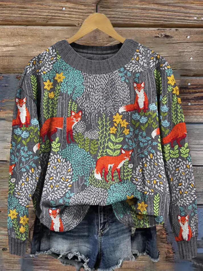 Autumnal Sweaters Vintage Look
