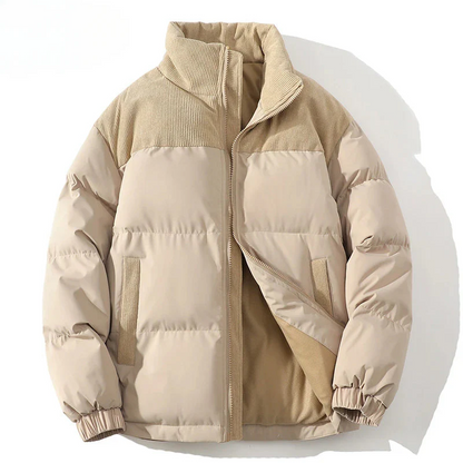 Women's Quilted Winter Jacket Insulated Elastic
