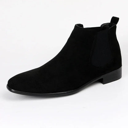 Men's Chelsea Boots Elastic Quick Lacing