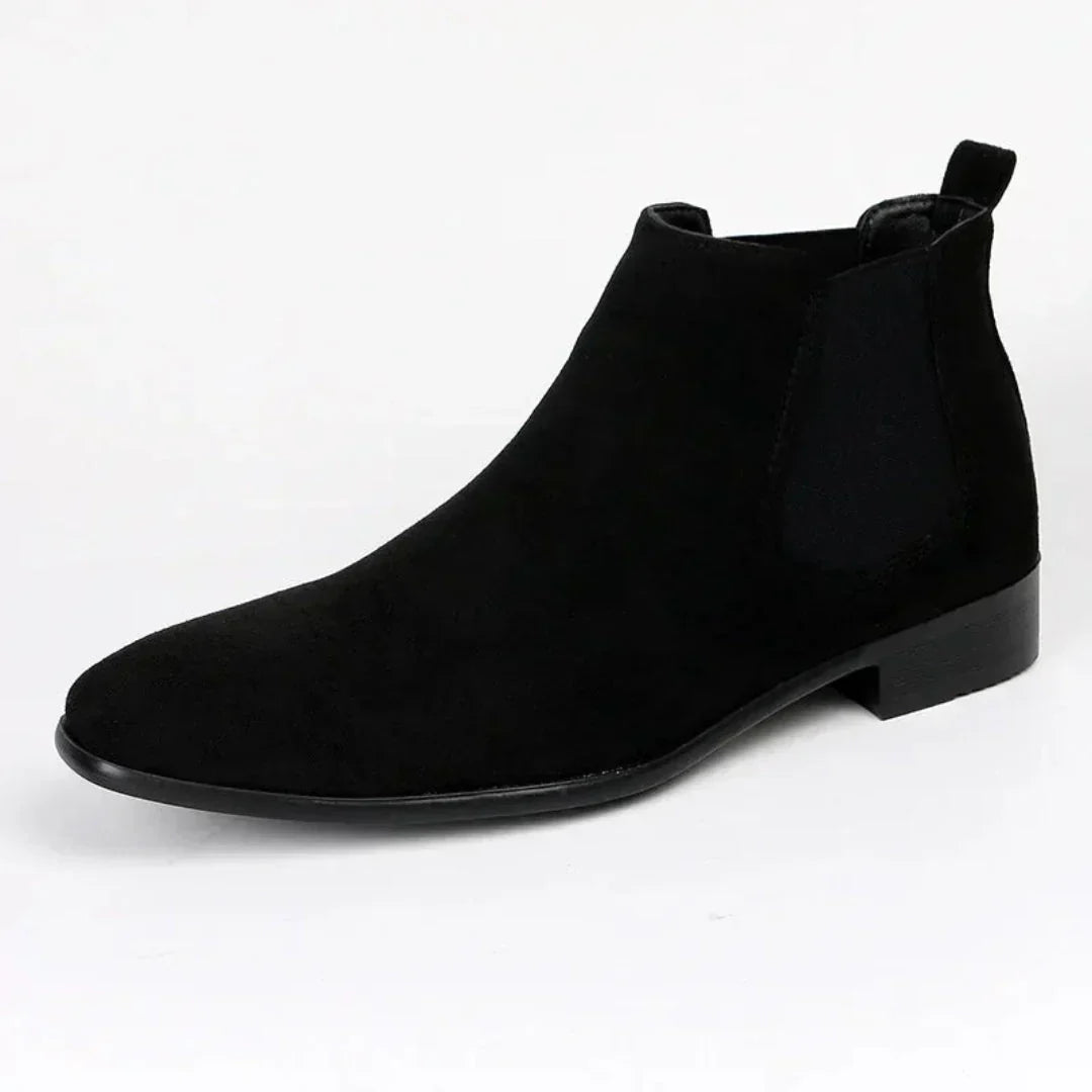 Men's Boots Pointed Elegant Leather Shoes