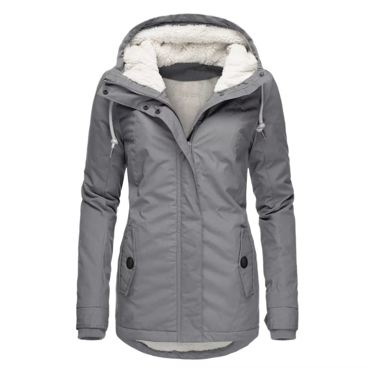 Warm Winter Jacket Women Lined