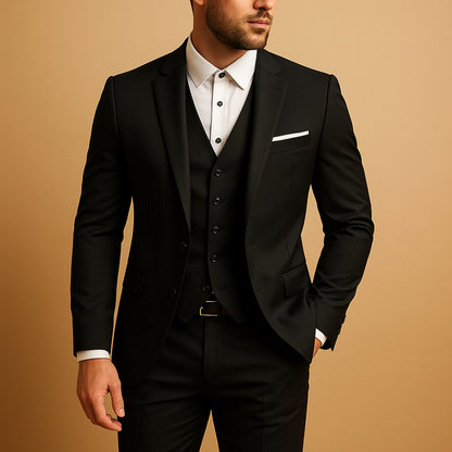 Men's 3-Piece Suit Set Modern Fit