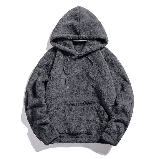 Weicher Plüsch-Pullover Samt Optik