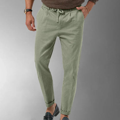 Men's Linen Trousers Summer Style