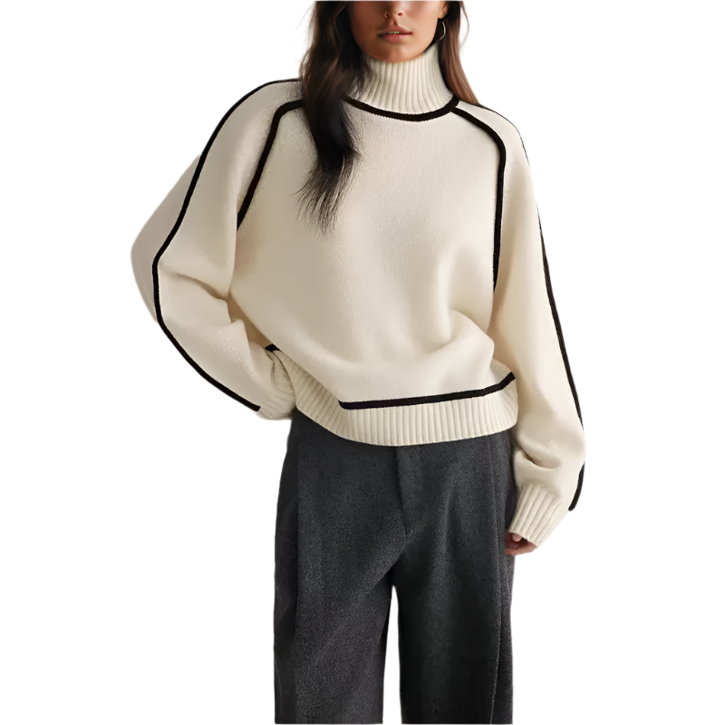 Elegant Women's Soft Turtleneck Sweater