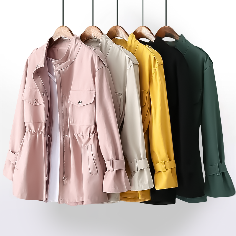 Stylisher Trenchcoat von Bittoria Milano - IdealeKleiden