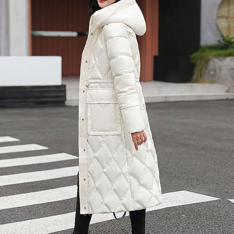 Women's Padded Winter Jacket Warm Hood