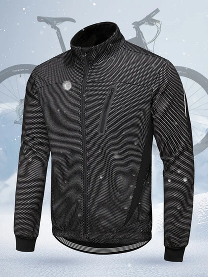 Men's Light Beige Warm Winter Jacket