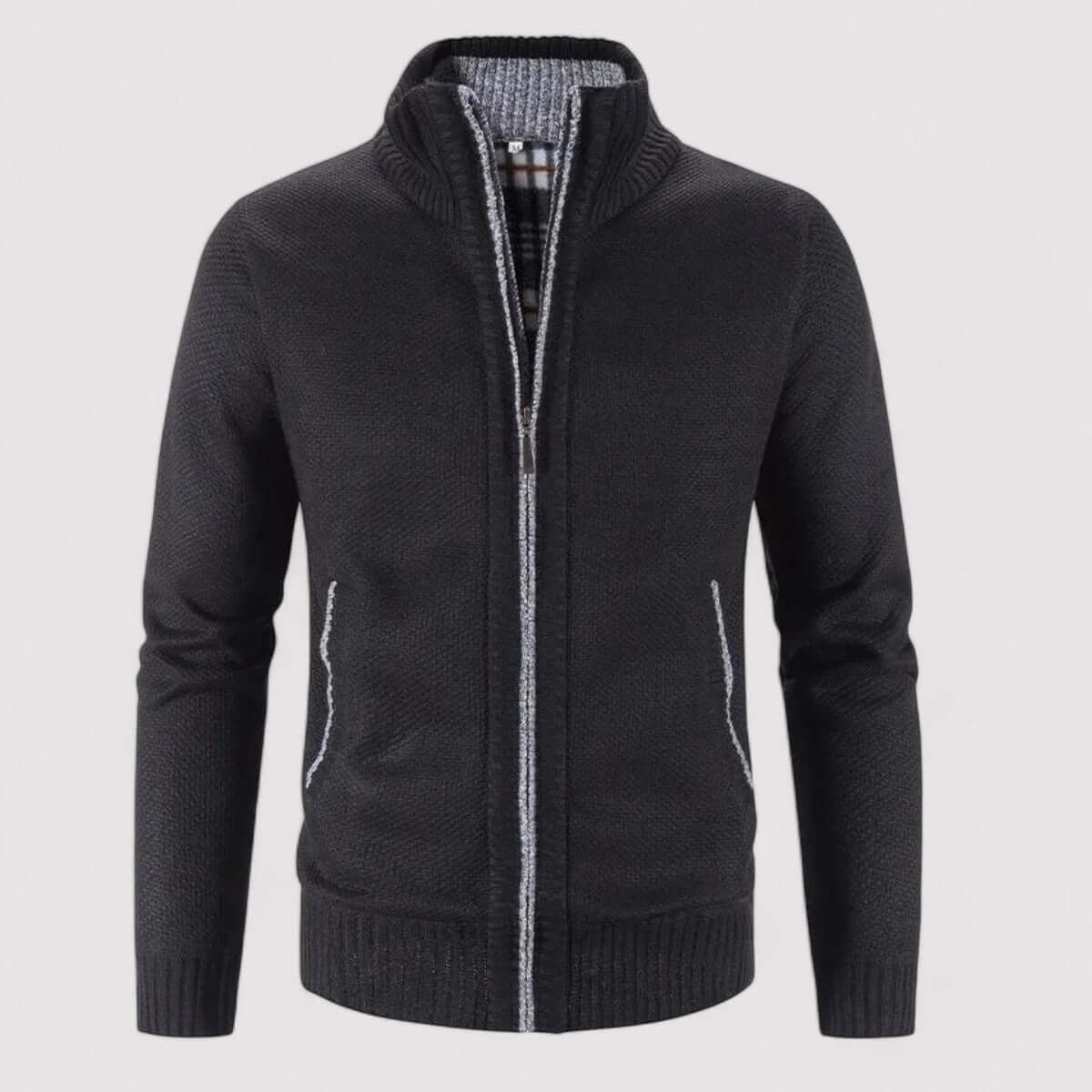 Men's Wool Cardigan Warm & Comfortable