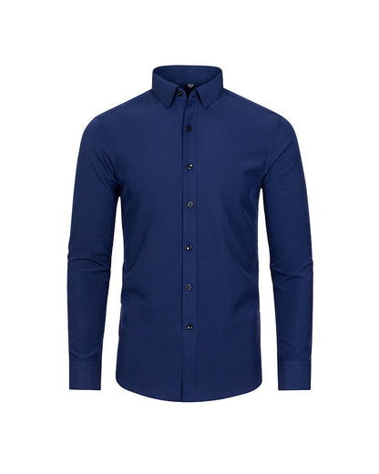 Elegant Long-Sleeve Shirt One Size