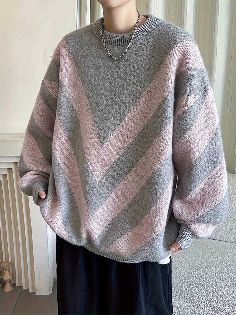 Modern Men's Sweater Casual Style