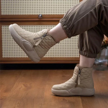 Women's Winter Boots Warm Insulated Thick-Soled