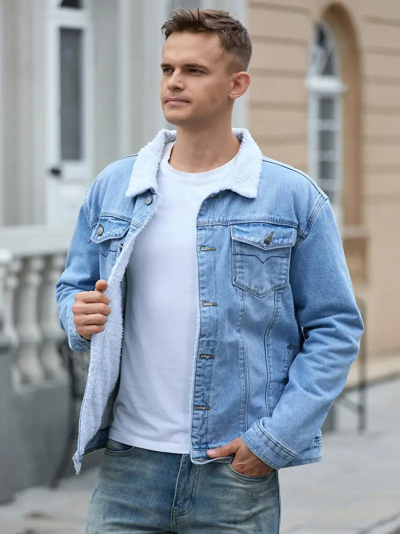 Men's Relaxed Fit Denim Jacket