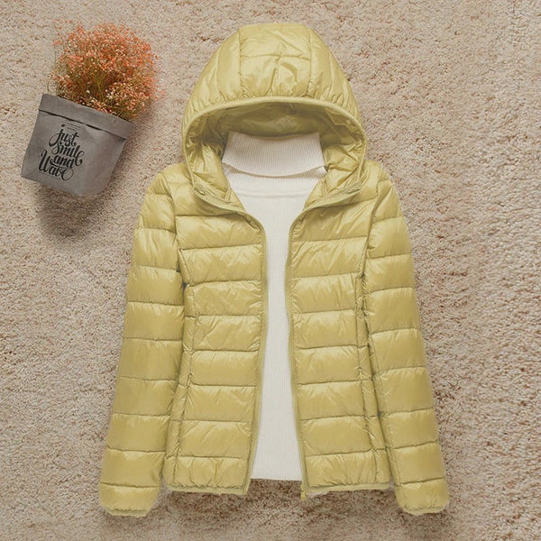 Waterproof Quilted Outdoor Jacket Black