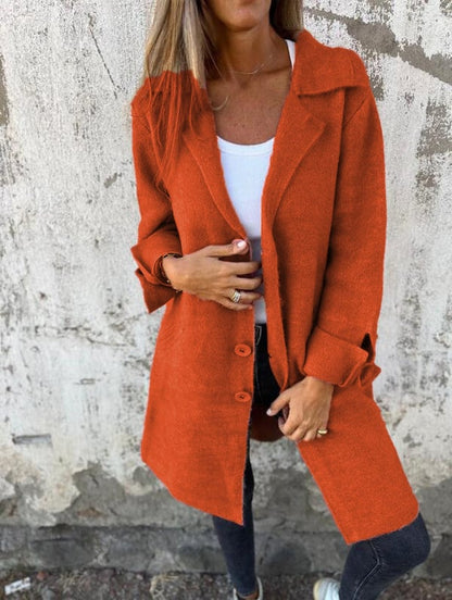 Stylish Women's Button-Down Jacket