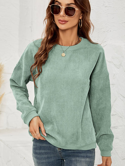 Fashionable Women's Sweatshirt Jacket