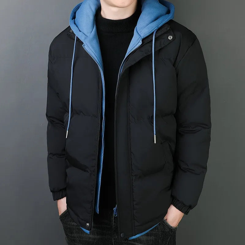 Herren Winterjacke Warm Dicht Verstärkt - IdealeKleiden