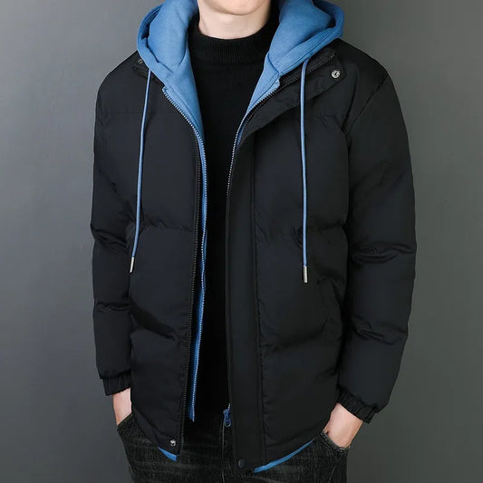 Herren Winterjacke Warm Dicht Verstärkt - IdealeKleiden