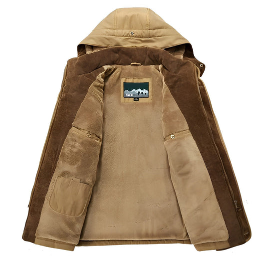 Stylisher Herren Wintermantel Klassik Design - IdealeKleiden
