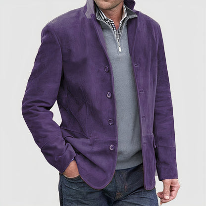 Men's Vintage Look Leather Jacket