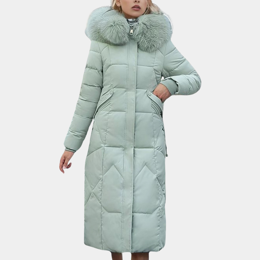 Elegant Women's Winter Coat Luxury Design