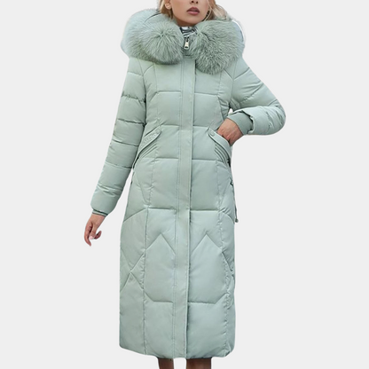 Elegant Women's Winter Coat Luxury Design