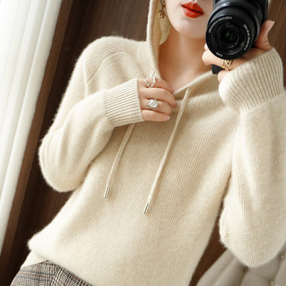 Hooded Sweatshirt Women Soft Comfortable