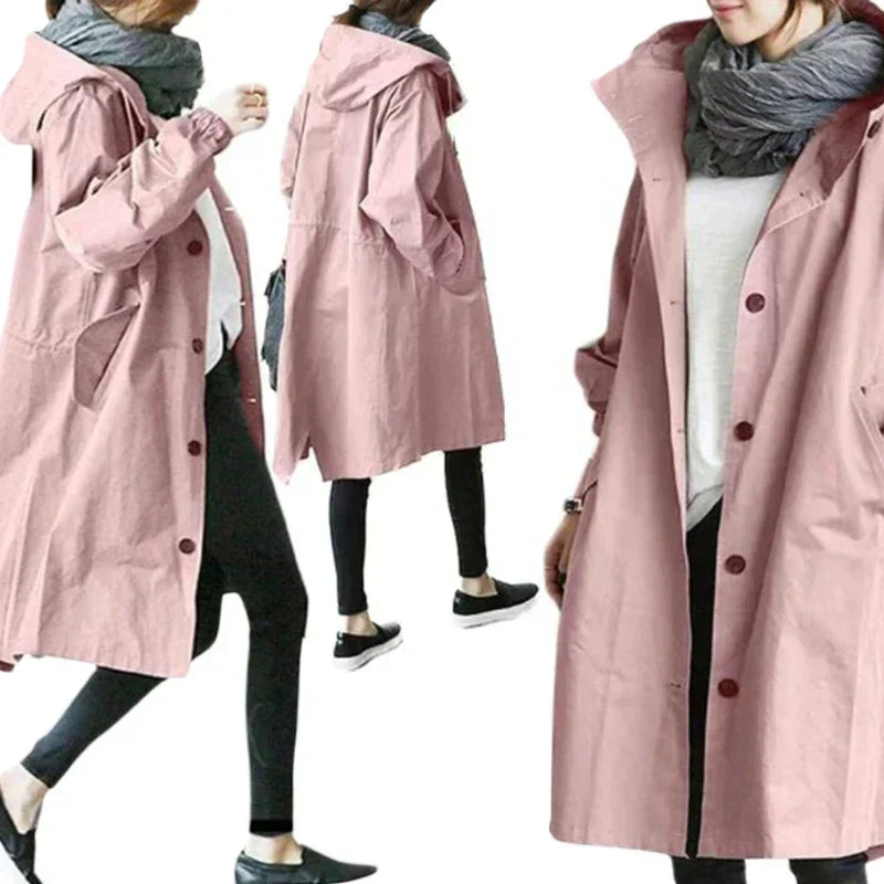 Fashionable Women's Trend Windbreaker
