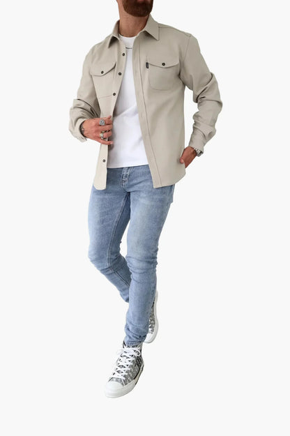 Stylish Overshirt Jacket - Modern Versatile Shirt for Everyday Wear