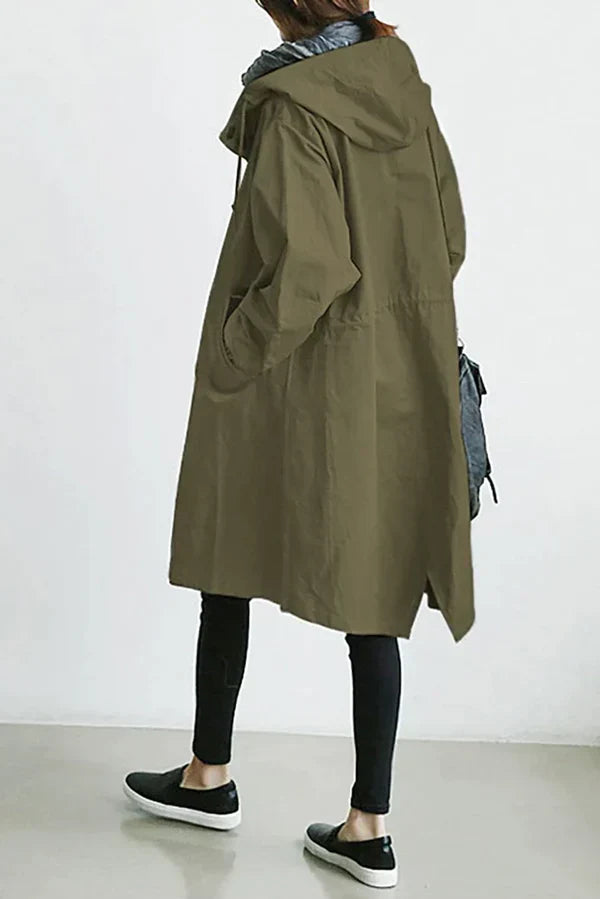 Stylish Rain Jacket for Women Slim Fit