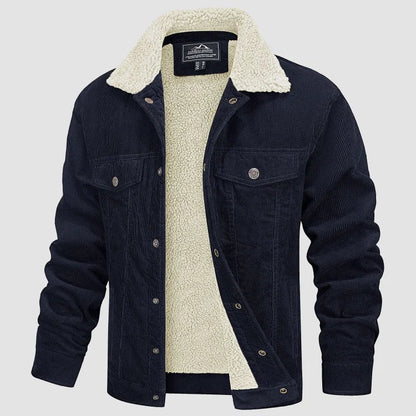 Stylish Corduroy Jacket Men's Trend