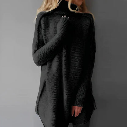 Long Knit Sweater Women Oversized