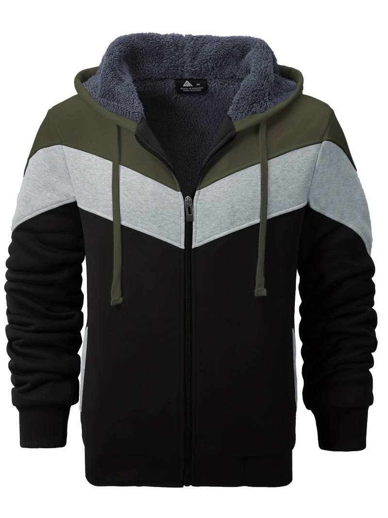 Men's Long-Sleeved Jacket 3-Color Trendy