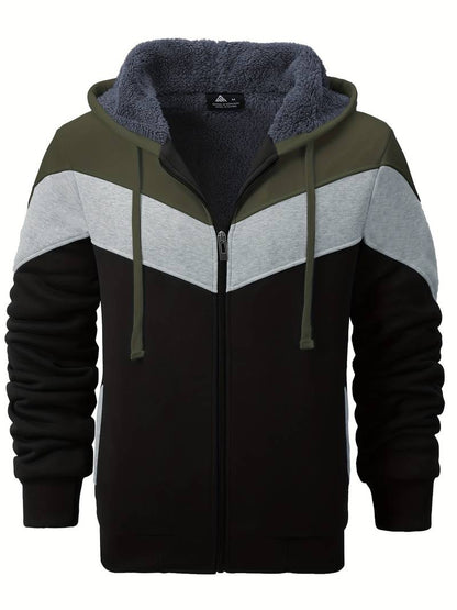 Men's Long-Sleeved Jacket 3-Color Trendy